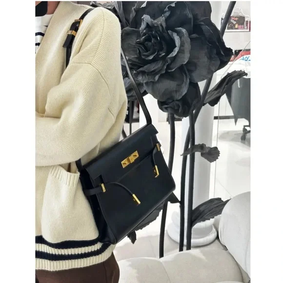 Saint Laurent All Crossbody Bags. Mini Manhattan in Box Crossbody Bag - Picture 2 of 16